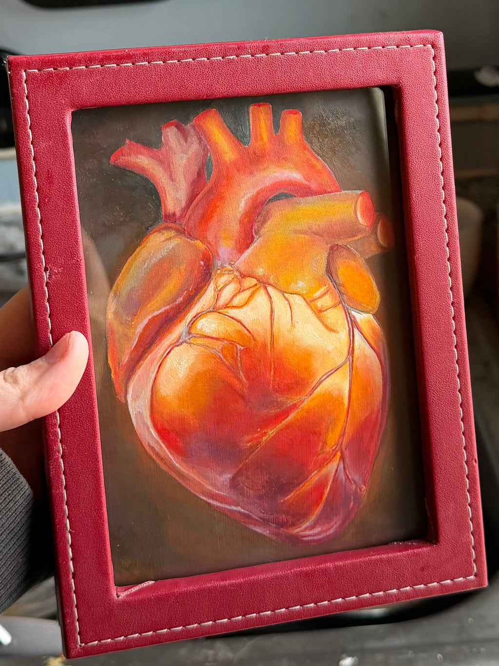 Warm core original Oil Painting