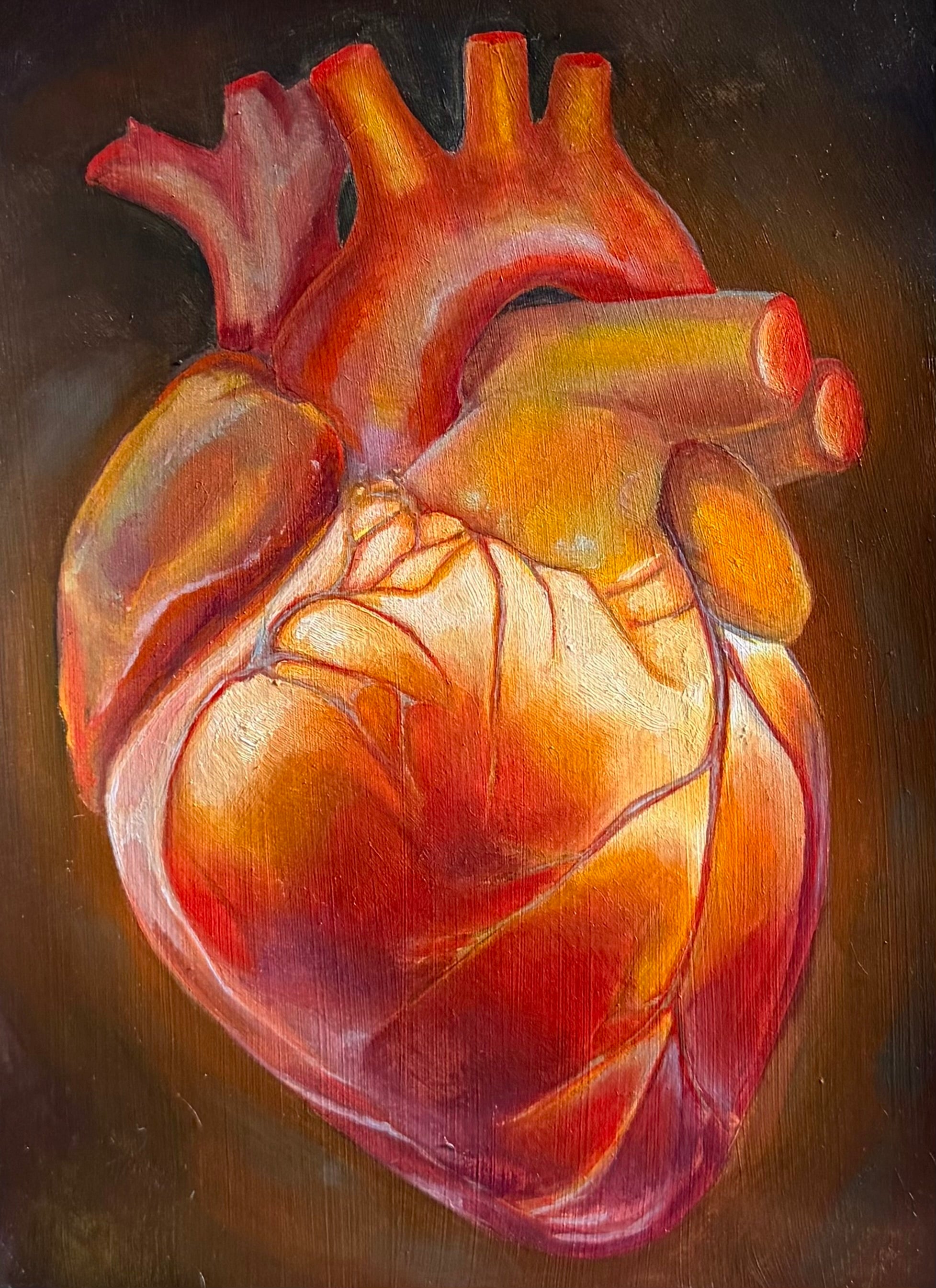 Warm core original Oil Painting