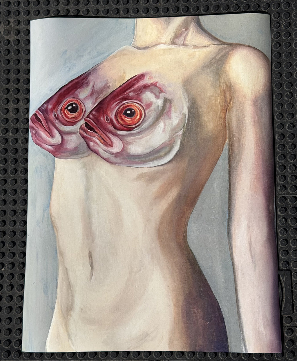 18x24 inch Fish Tits Poster